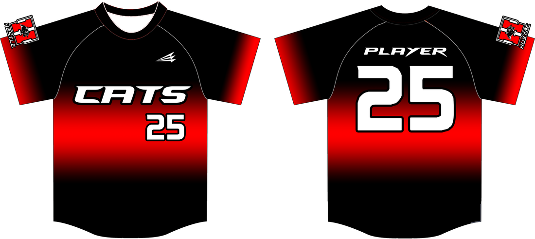 baseball jersey red and black