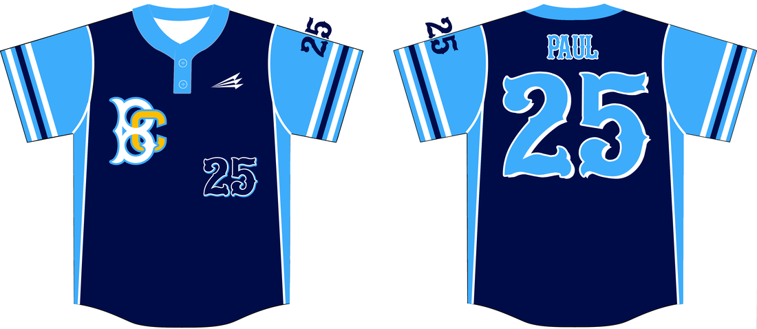 Blue Collar Custom Baseball Jerseys - Triton Mockup Portal