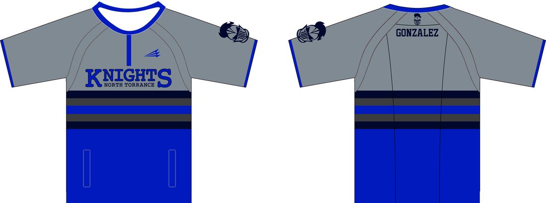 North Torrance Knights Custom Baseball Jerseys