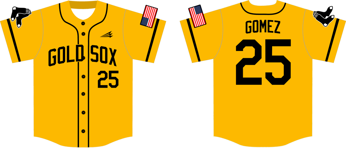 Corozo Gold Sox Custom Traditional Baseball Jerseys