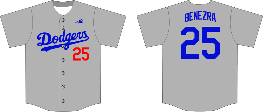 Detroit Dodgers Custom Traditional Baseball Jerseys - Triton