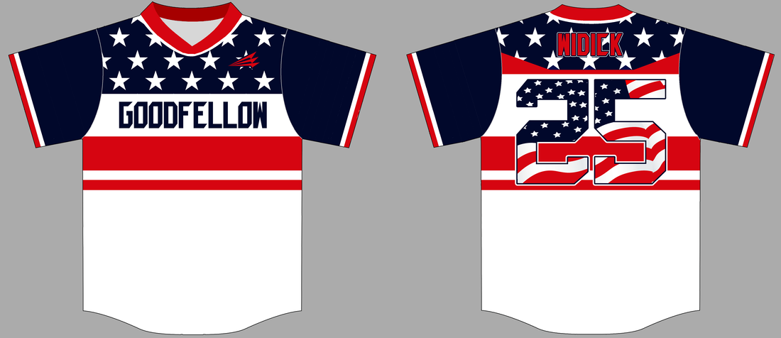 Download Goodfellow Custom Patriotic Baseball Jerseys - Triton ...