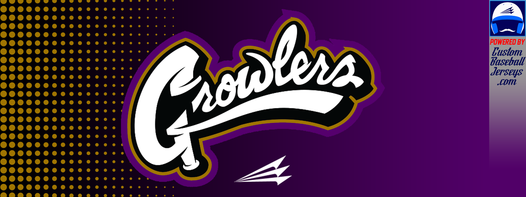 Download Growlers Custom Modern Baseball Jerseys - Triton Mockup Portal