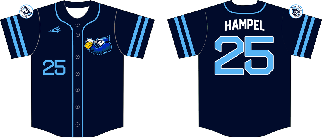 Schenectady Blue Jays Custom Traditional Baseball Jerseys