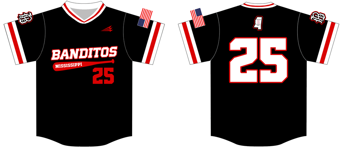 Tejas Banditos Baseball Uniform - Full Gorilla Apparel