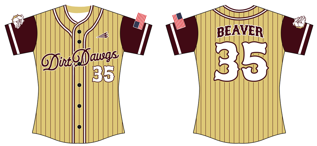 Download Southern Illinois Dirt Dawgs Custom Throwback Baseball ...