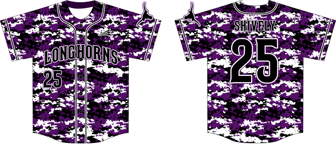 purple camo baseball jersey