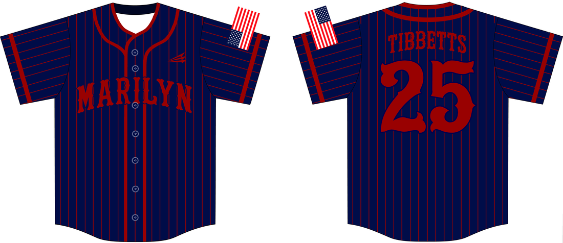 Download Marilyn Custom Pinstripe Baseball Jerseys - Triton Mockup ...